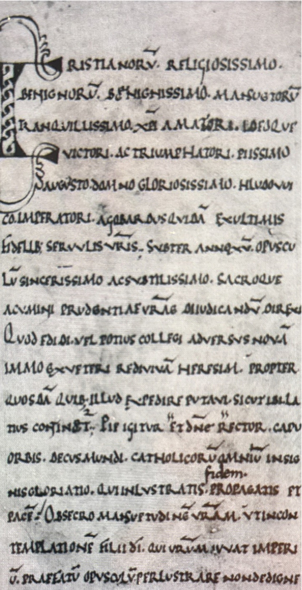 manuscrit d'Agobard